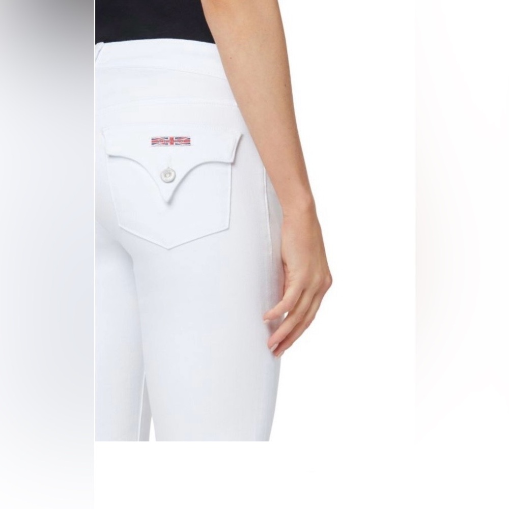 HUDSON Viceroy Knee Denim White Shorts size 28 - Picture 6 of 9
